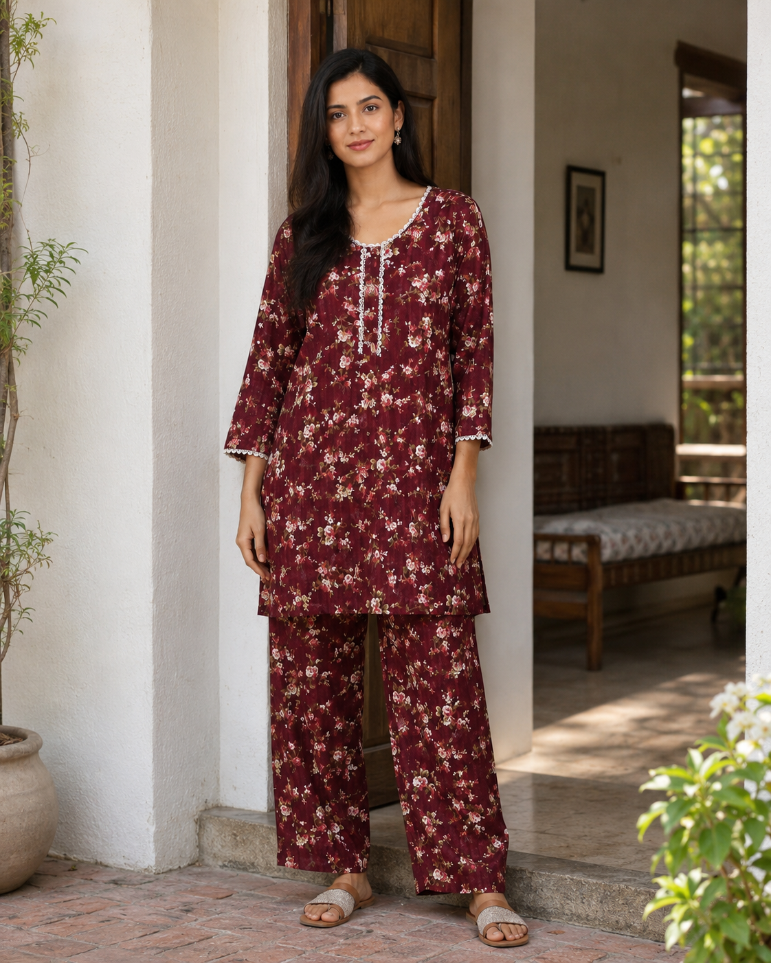 Vol. I · Gulab Printed Co-ord Set